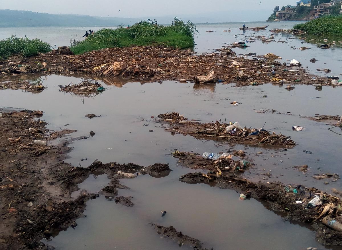 Pollution du lac Kivu