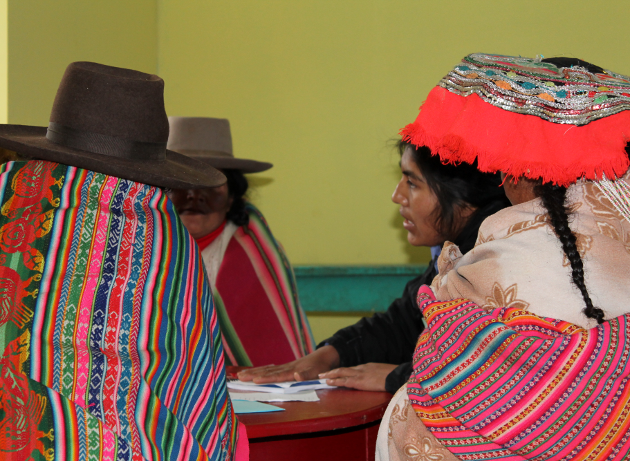 Atelier participatif au Pérou 