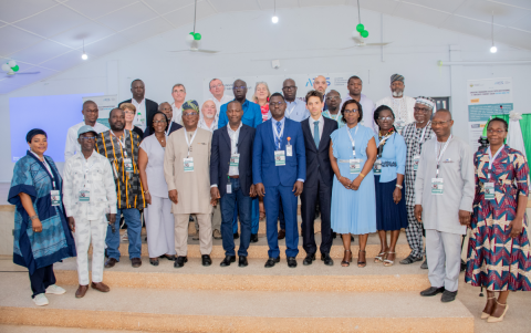 Les autorités académiques lors de l'ouverture du colloque