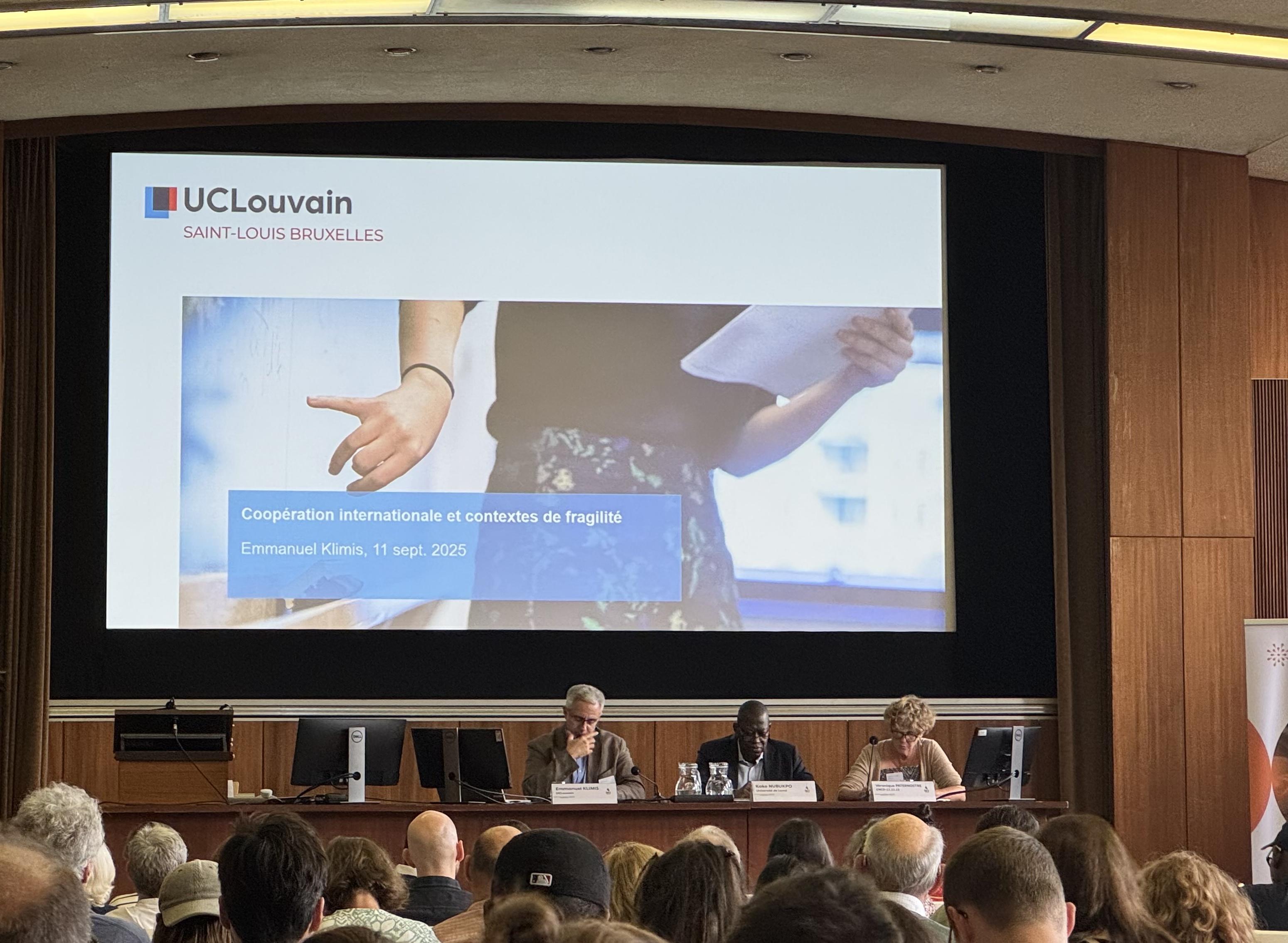 Intervention de Manu Klimis lors des Assises de la coopération