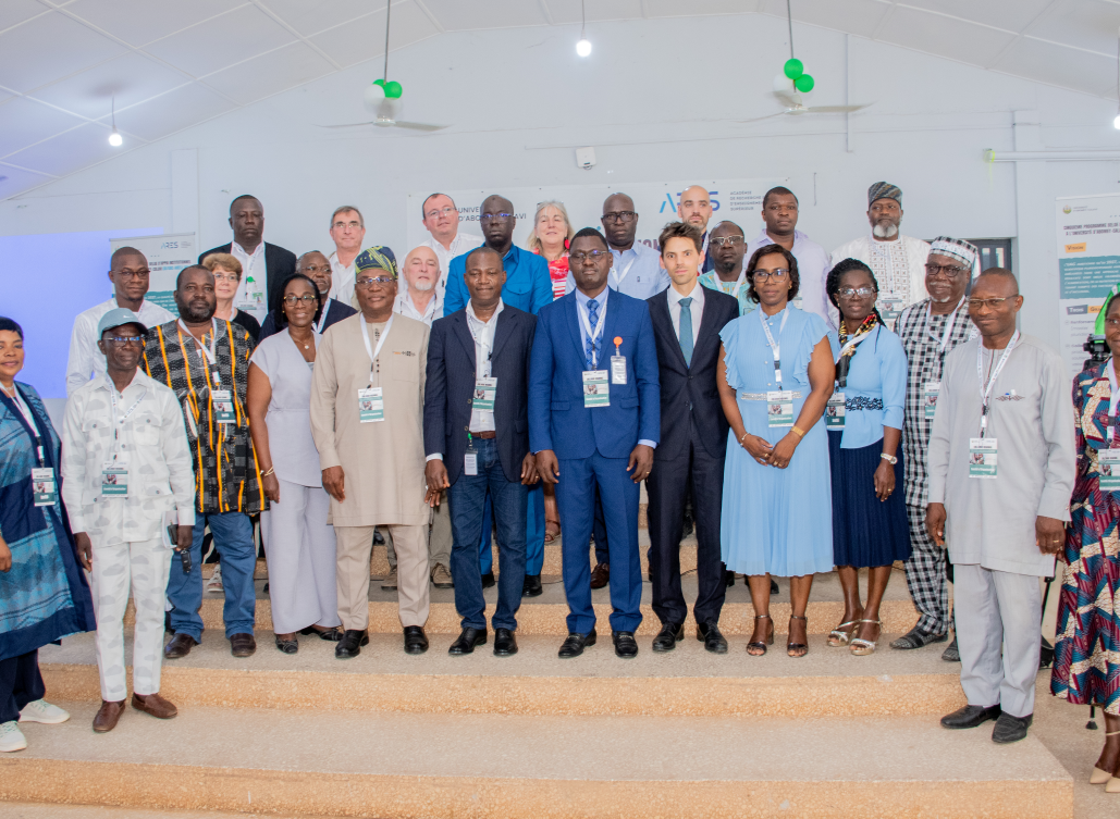Les autorités académiques lors de l'ouverture du colloque