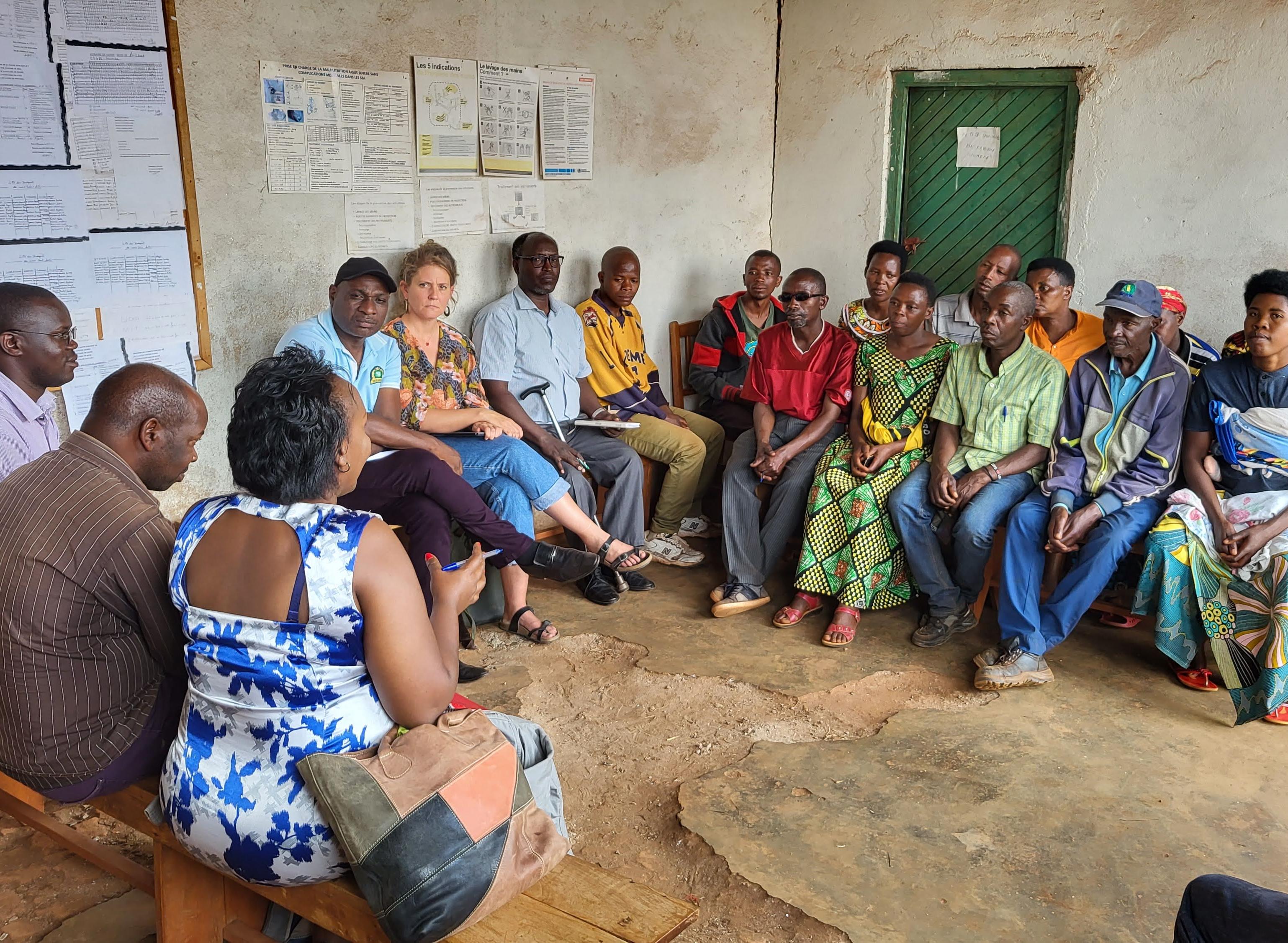 Au Burundi, les patient·es en soins psychiatriques ne bénéficient pas encore d’un programme de réhabilitation à la vie communautaire (Photo: Ch. Leroy)